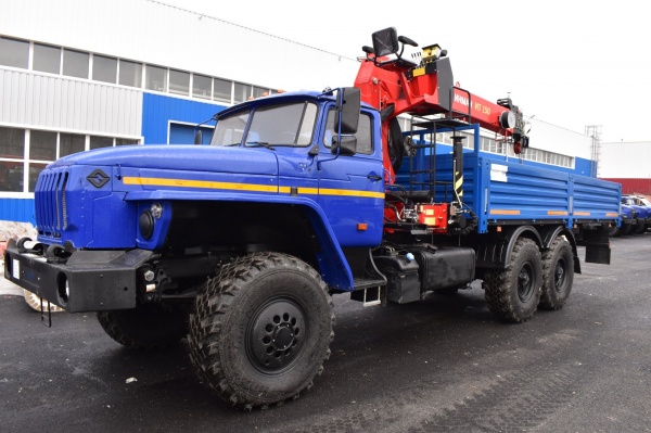 Бортовой автомобиль Урал 4320-1912-60 с КМУ ИТ-150